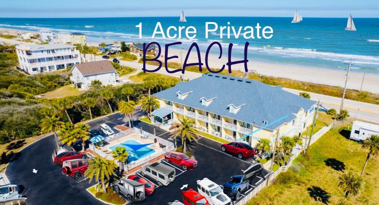 Ocean Sands Beach Boutique Inn-1 Acre Private Beach-St Augustine Historic-2 Miles-Shuttle With Downtown Tour-Heated Salt Water Pool Until 4Am-Popcorn-Cookies-New 4K Usd Black Beds-35 Item Breakfast-Eggs-Bacon-Starbucks-Free Guest Laundry-Ph#904-799-S St. Augustine Zewnętrze zdjęcie